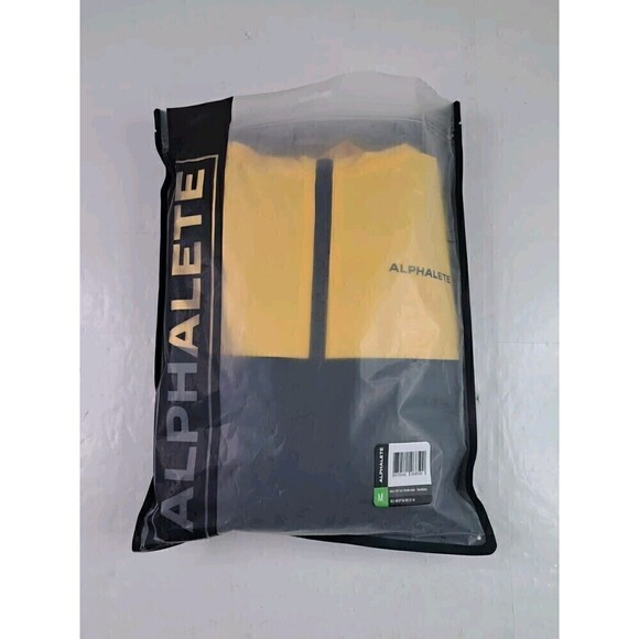 Alphalete EXP Tech Windbreaker Bumblebee NWT Men's Size M - Picture 7 of 8